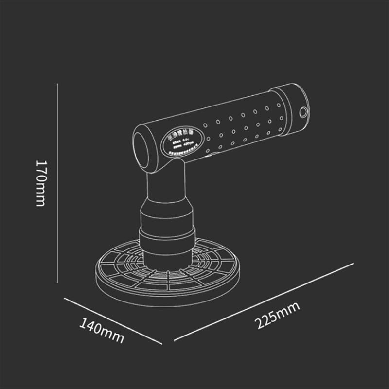 Elektrisk bärbar bilvax polermaskin