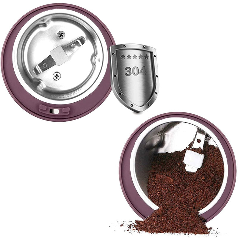 Elektrisk kraftfull minikaffebönkvarn