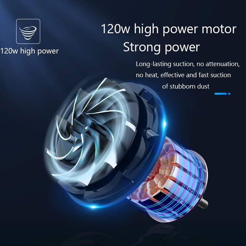 12V Mini Bilstøvsuger