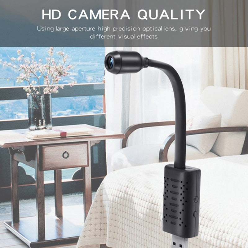 Wifi Mini HD Smart Overvågningskamera