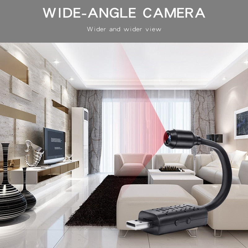 Wifi Mini HD Smart Overvågningskamera