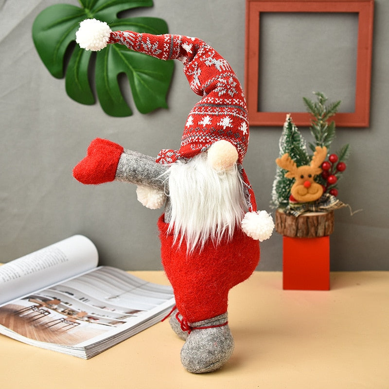 Jul Tomte Älg Gardinhållare