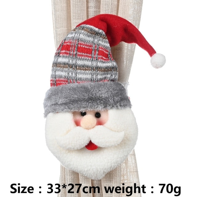 Jul Tomte Älg Gardinhållare