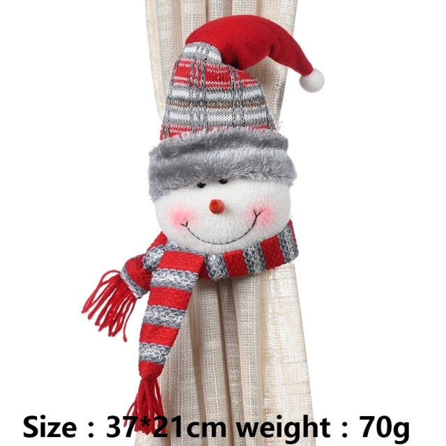 Jul Tomte Älg Gardinhållare