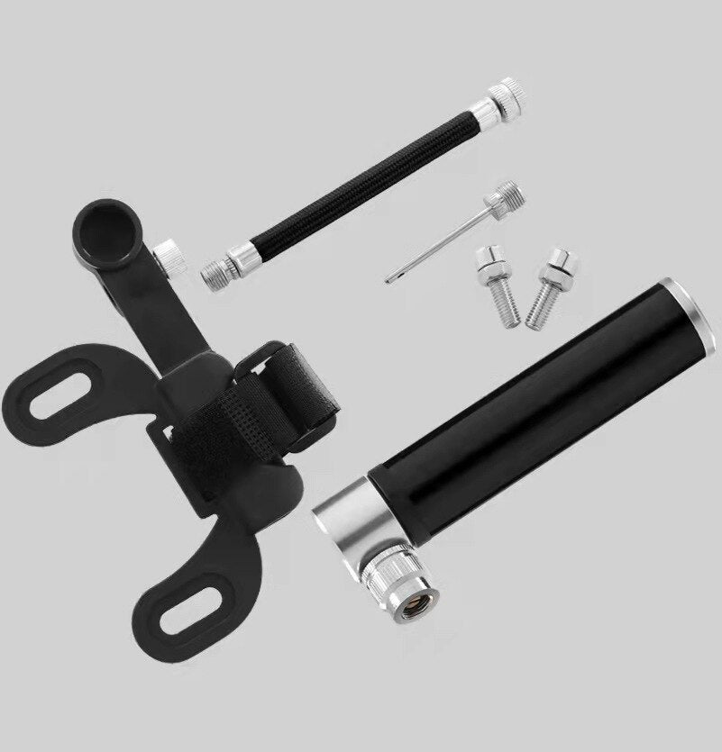 Bærbar Mini Aluminium Cykelpumpe