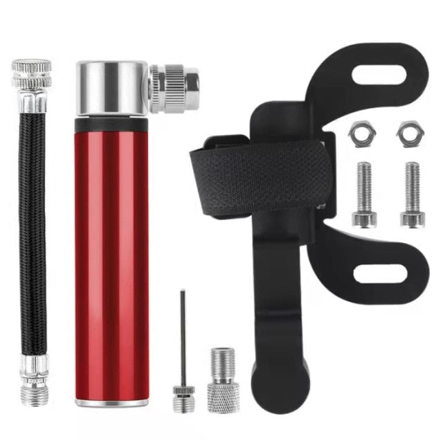 Bærbar Mini Aluminium Cykelpumpe