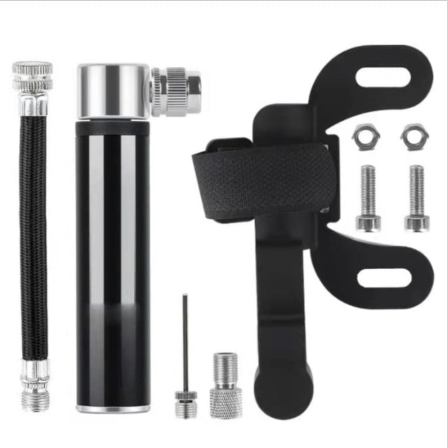 Bærbar Mini Aluminium Cykelpumpe