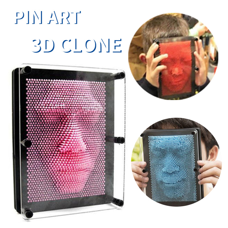 3D Skulptur Pin Hjem Deko
