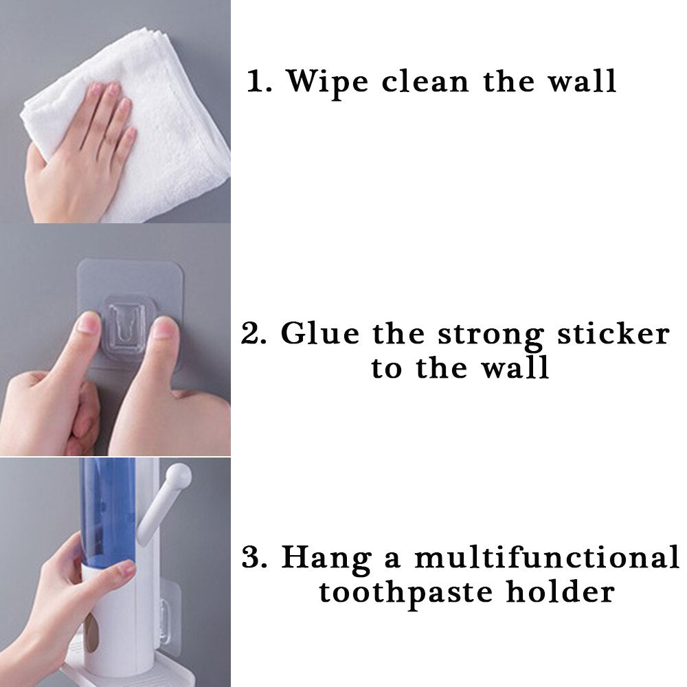 Punch-Free Lazy Tandpasta Dispenser