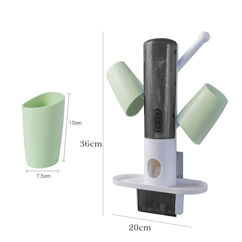 Punch-Free Lazy Tandpasta Dispenser