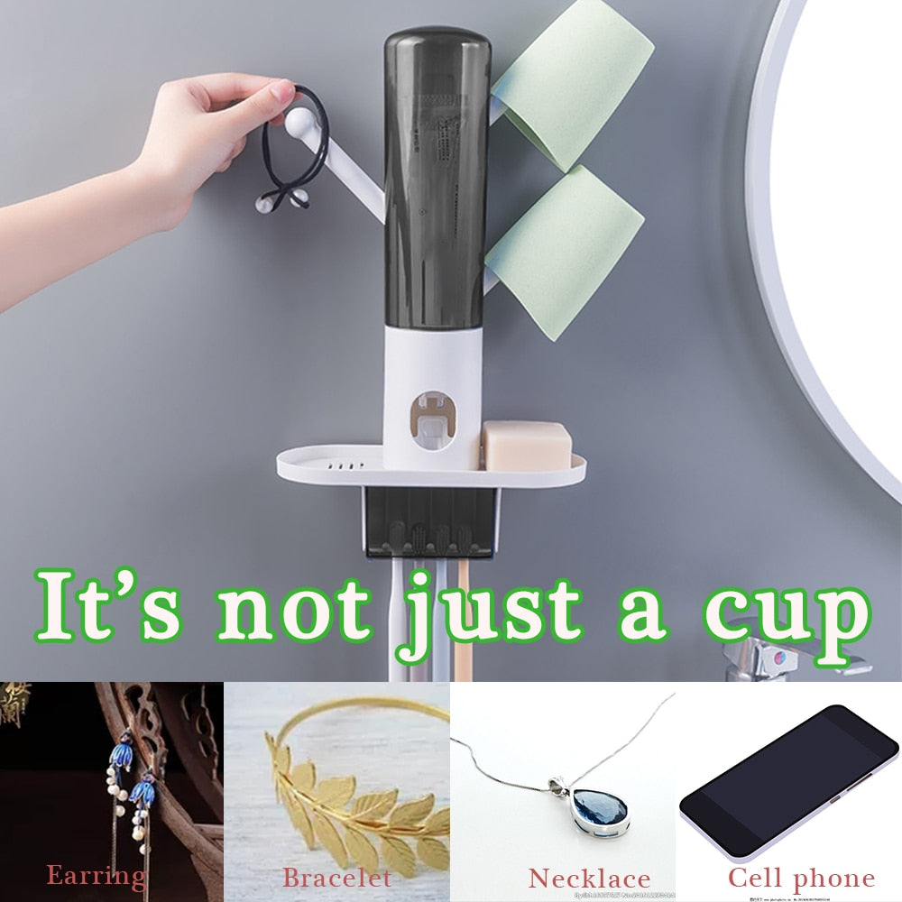 Punch-Free Lazy Tandpasta Dispenser