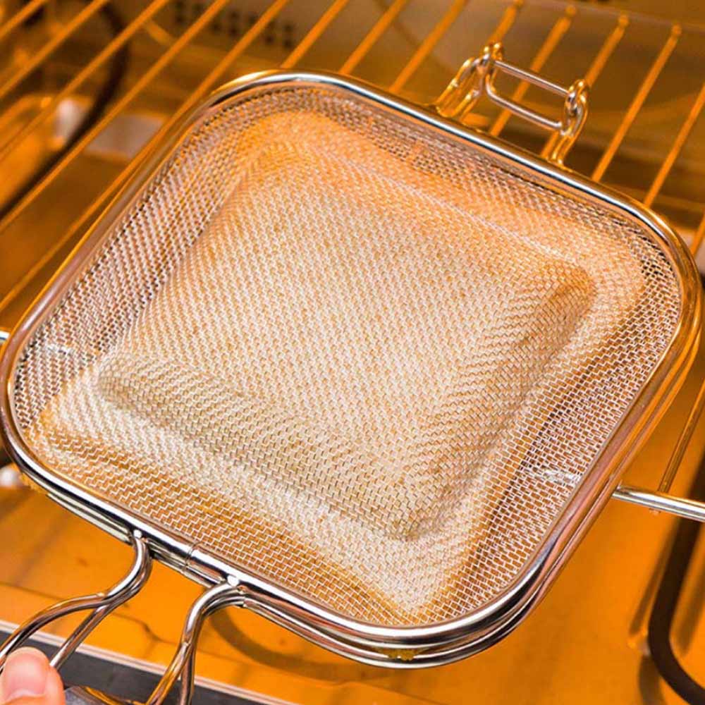 Sandwichgrillnät i rostfritt stål