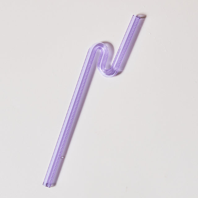 Farverig Miljøvenlig Genanvendelig Glasst straw
