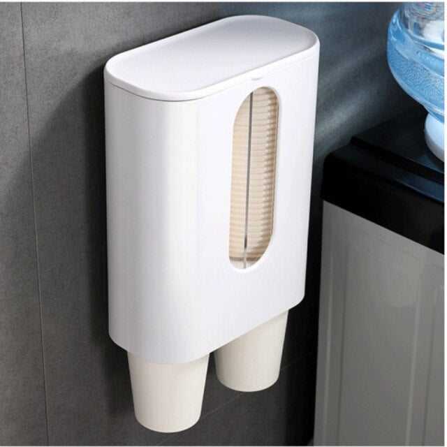 Væghængt automatisk papirkop dispenser