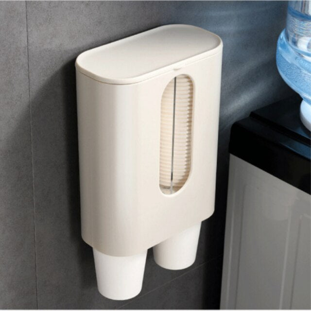 Væghængt automatisk papirkop dispenser