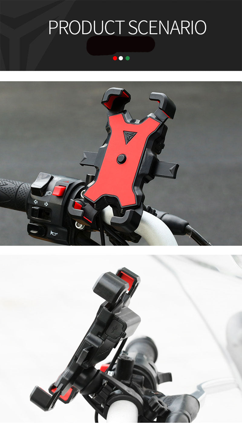 360 roterende USB oplader cykel telefon holder