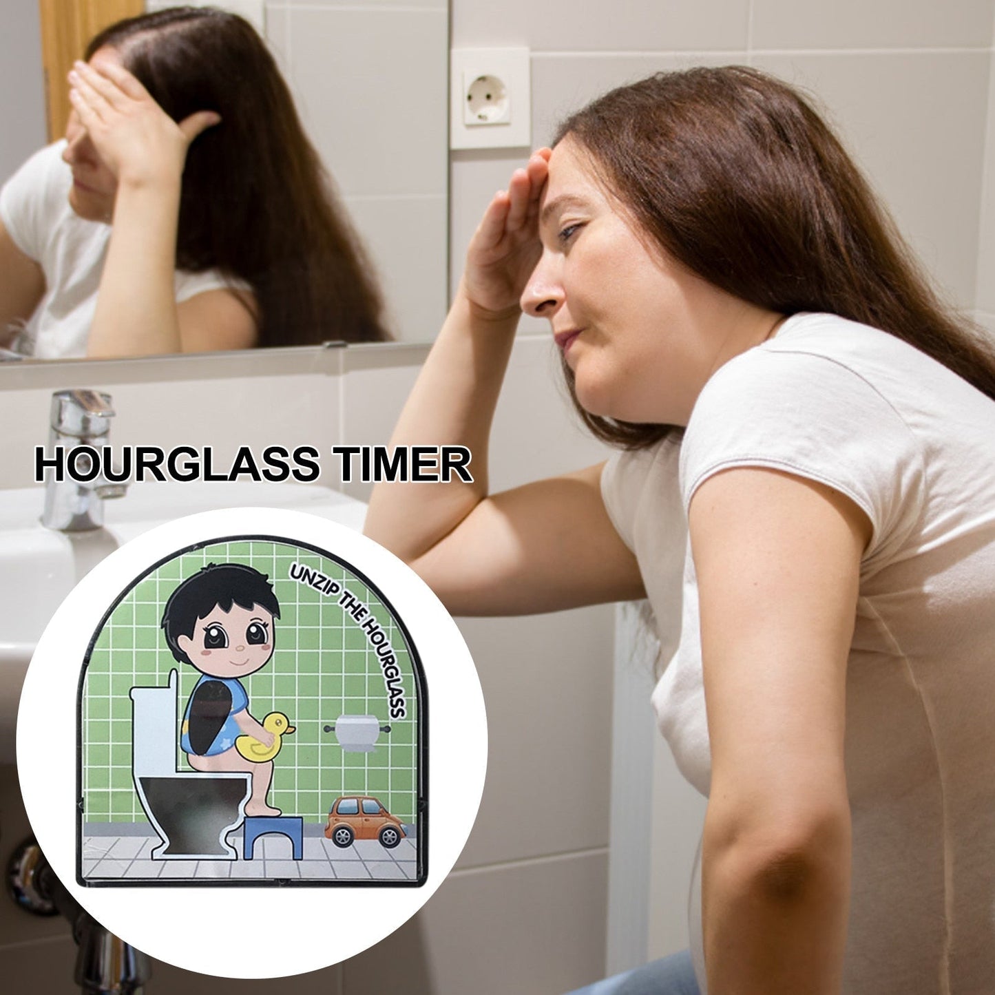 Sjov Praktisk Toilet Timer
