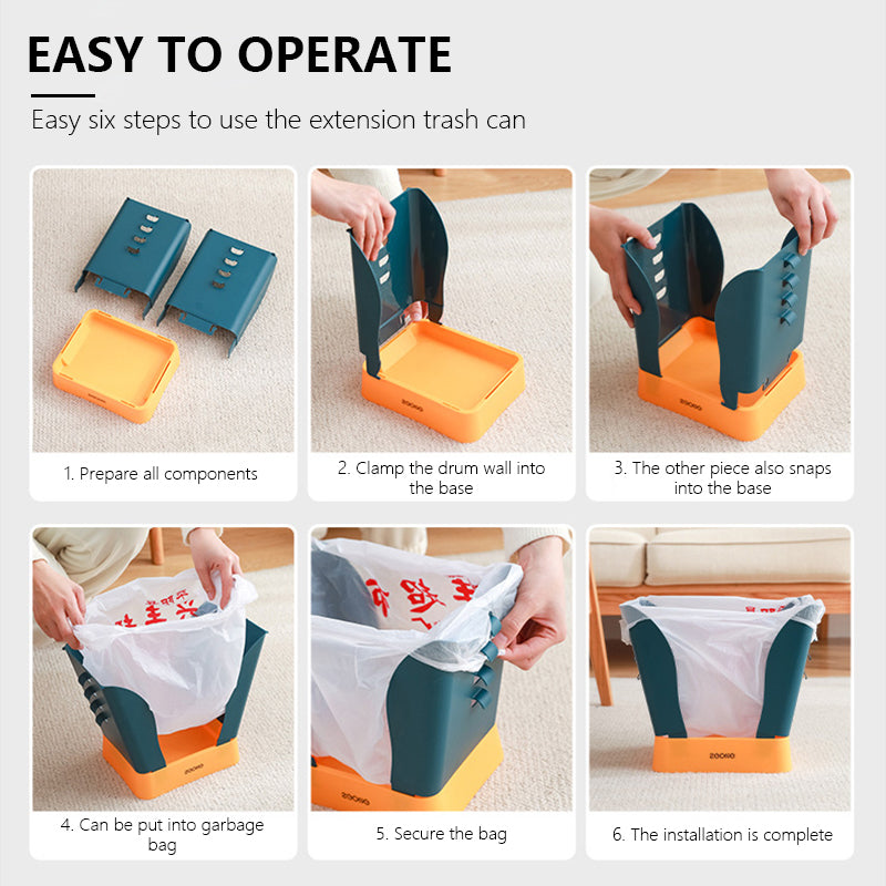 Portabel Easy Pastel Affaldsposer Holder