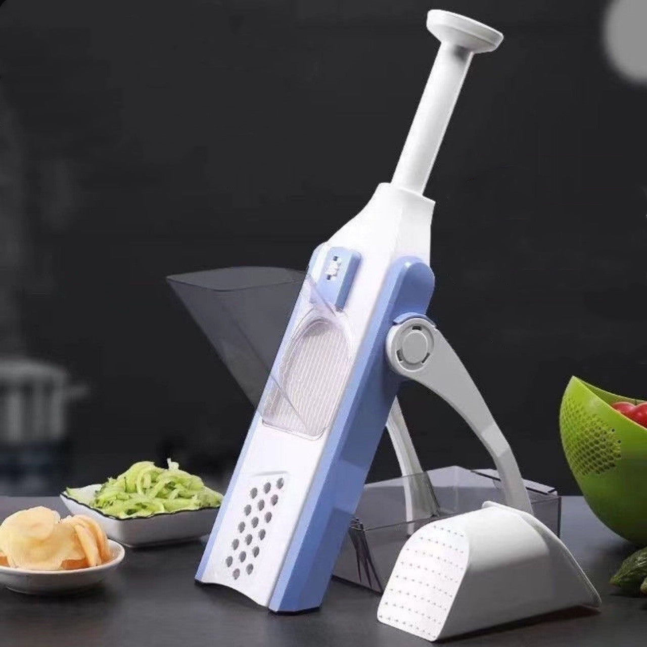 5i1 Multifunktionel Easy Slicer Rivejern