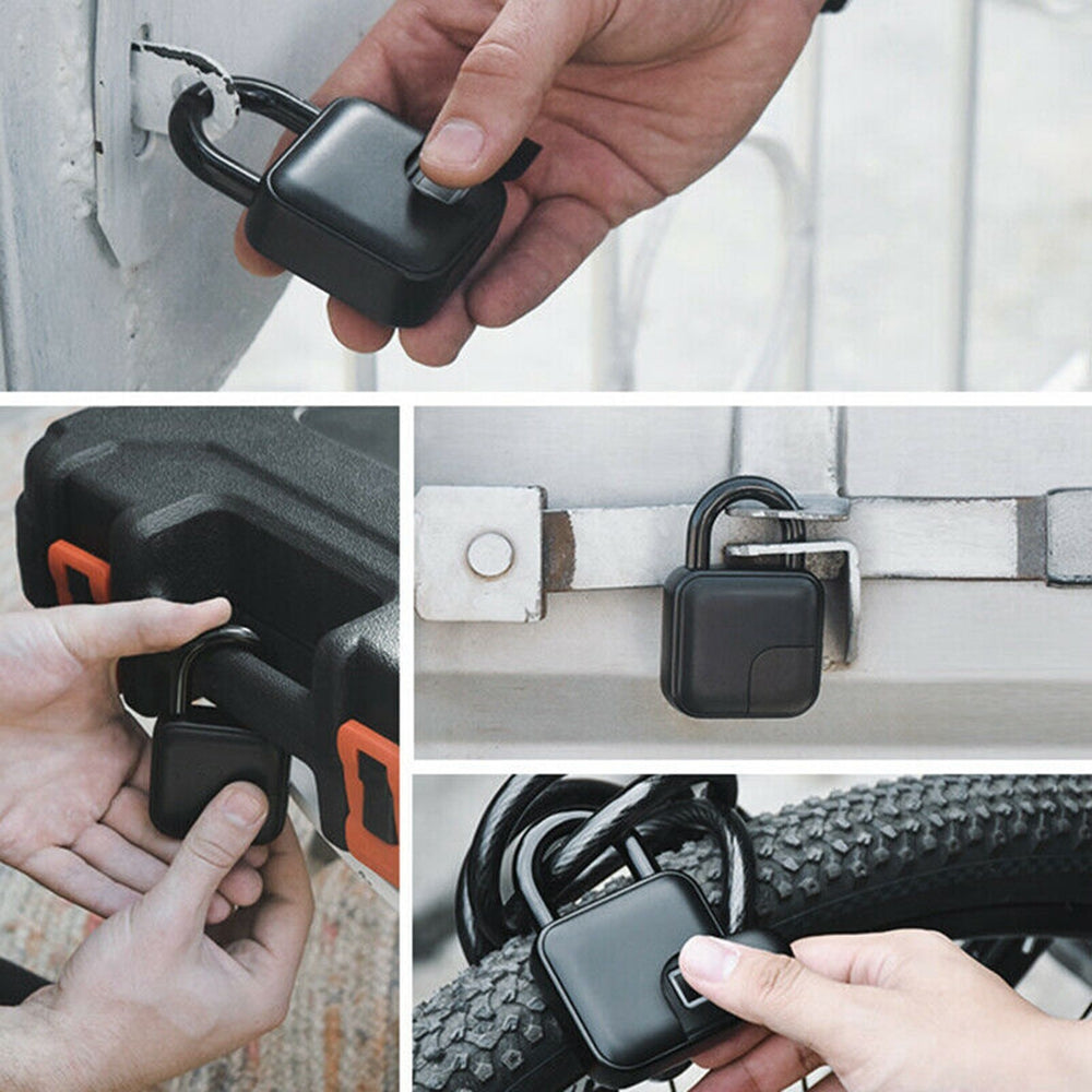 Fingeraftryck Automatisk USB Uppladdningsbart Lås