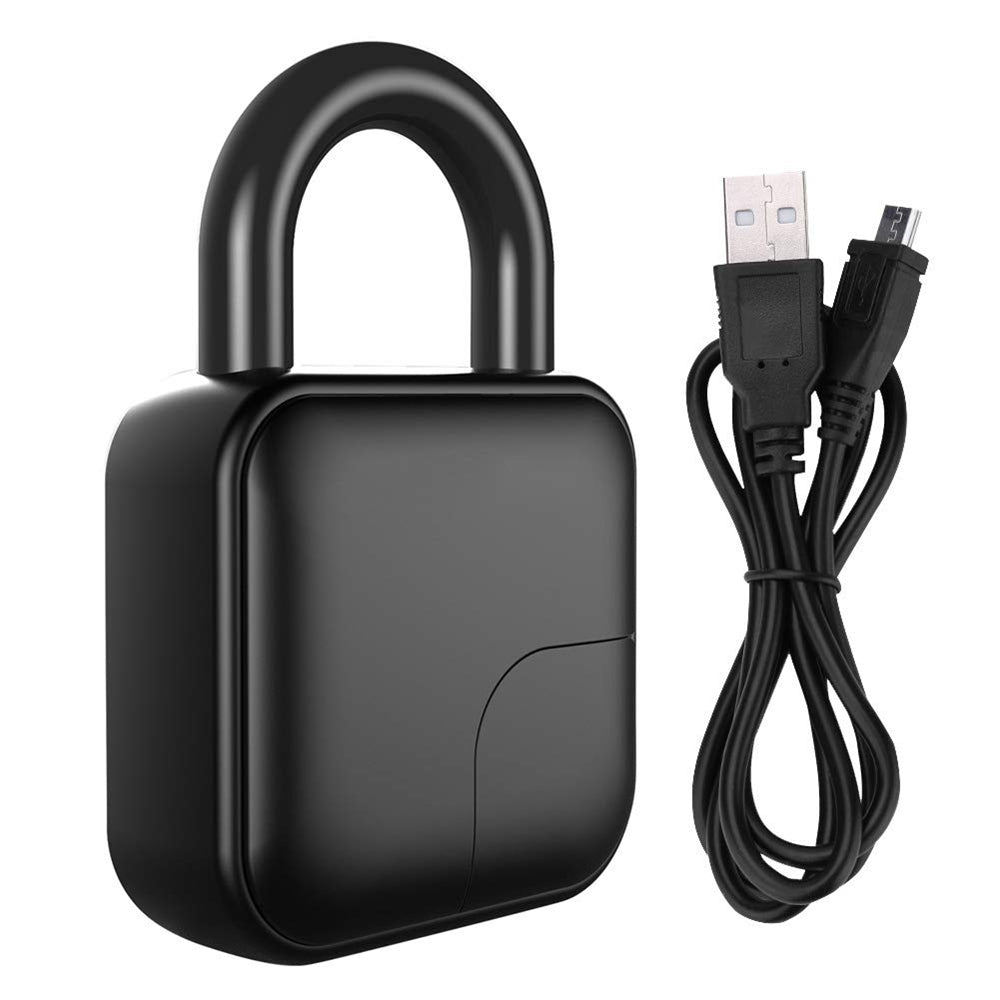 Fingeraftryck Automatisk USB Uppladdningsbart Lås