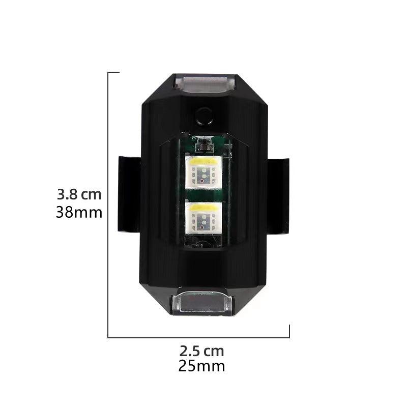 Universel Motorcykel Drone Strobe Lygter