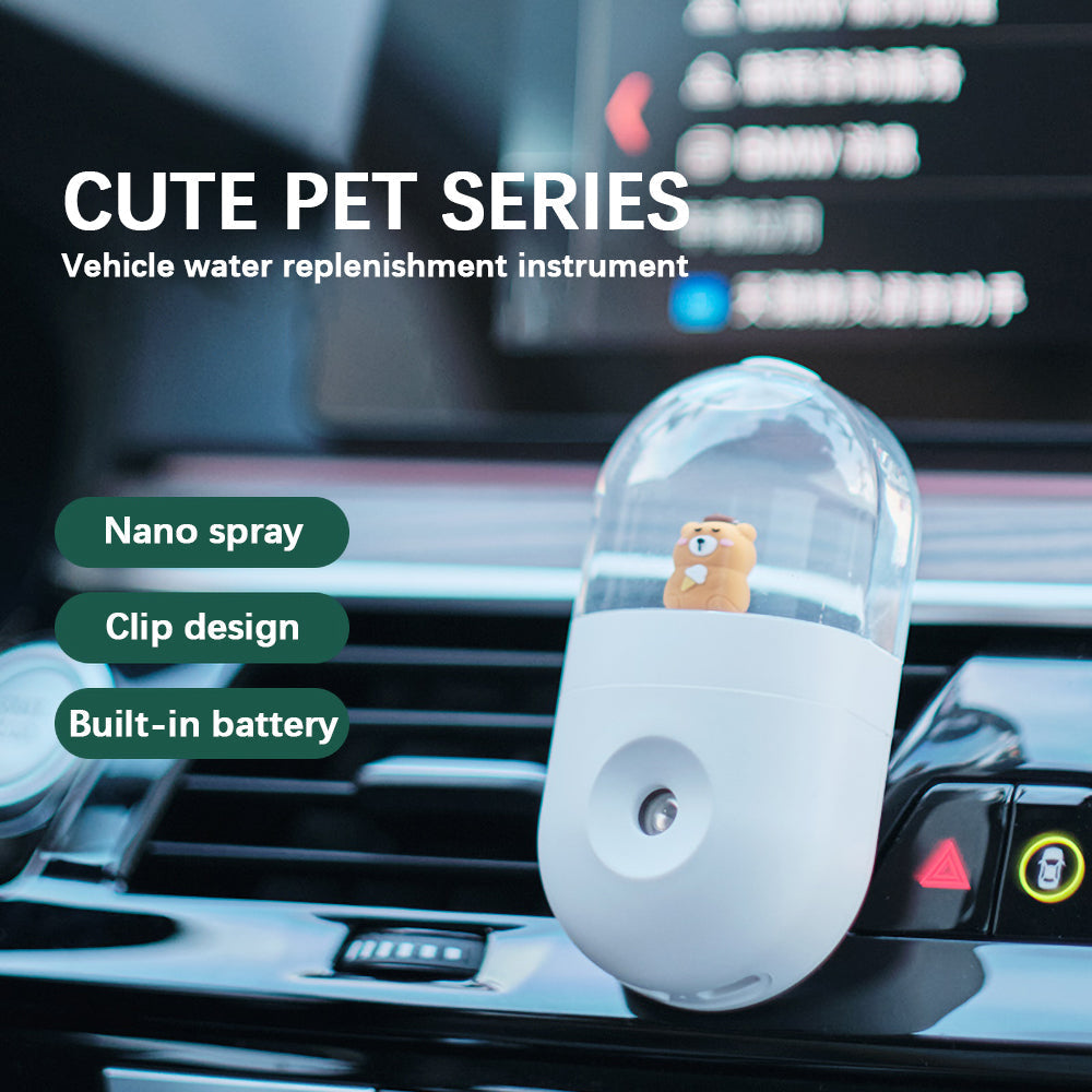 Mini Bear USB Ultra-tyst Bil Luftfuktare
