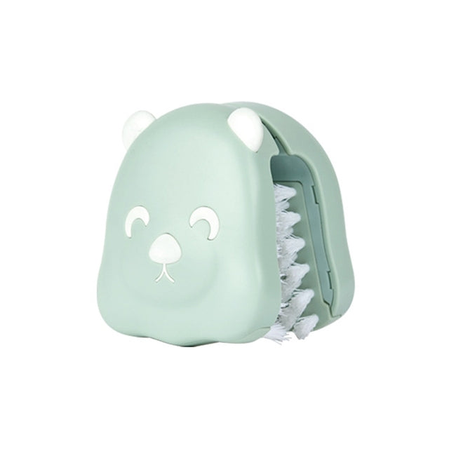 To-sidet køkkenkniv rengøringsbørste