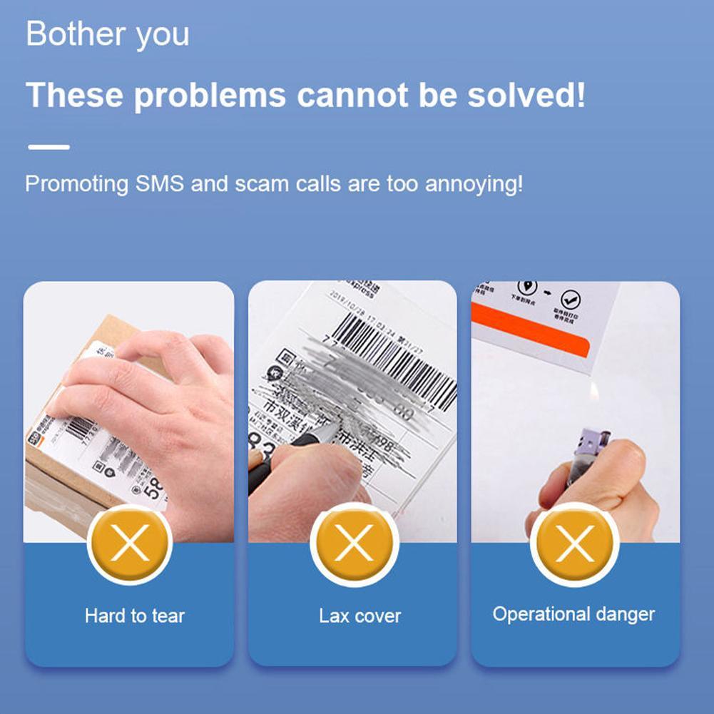 Unboxing Kniv Termisk Papir Sletter