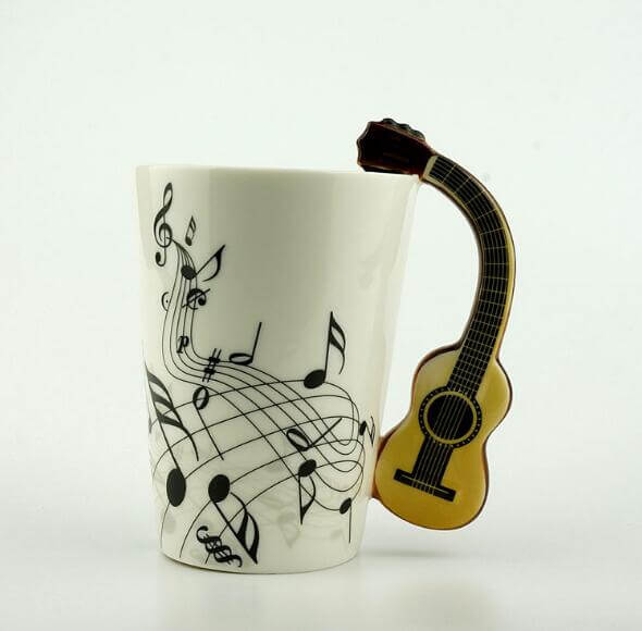 Guitarformet Keramikkrus