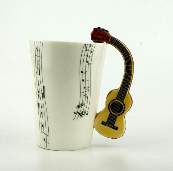 Guitarformet Keramikkrus