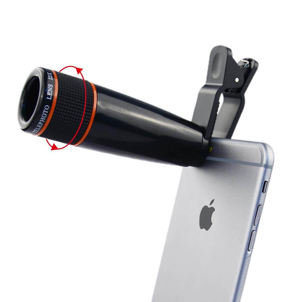 12X Fiskøje Vidvinkel iPhone Linse