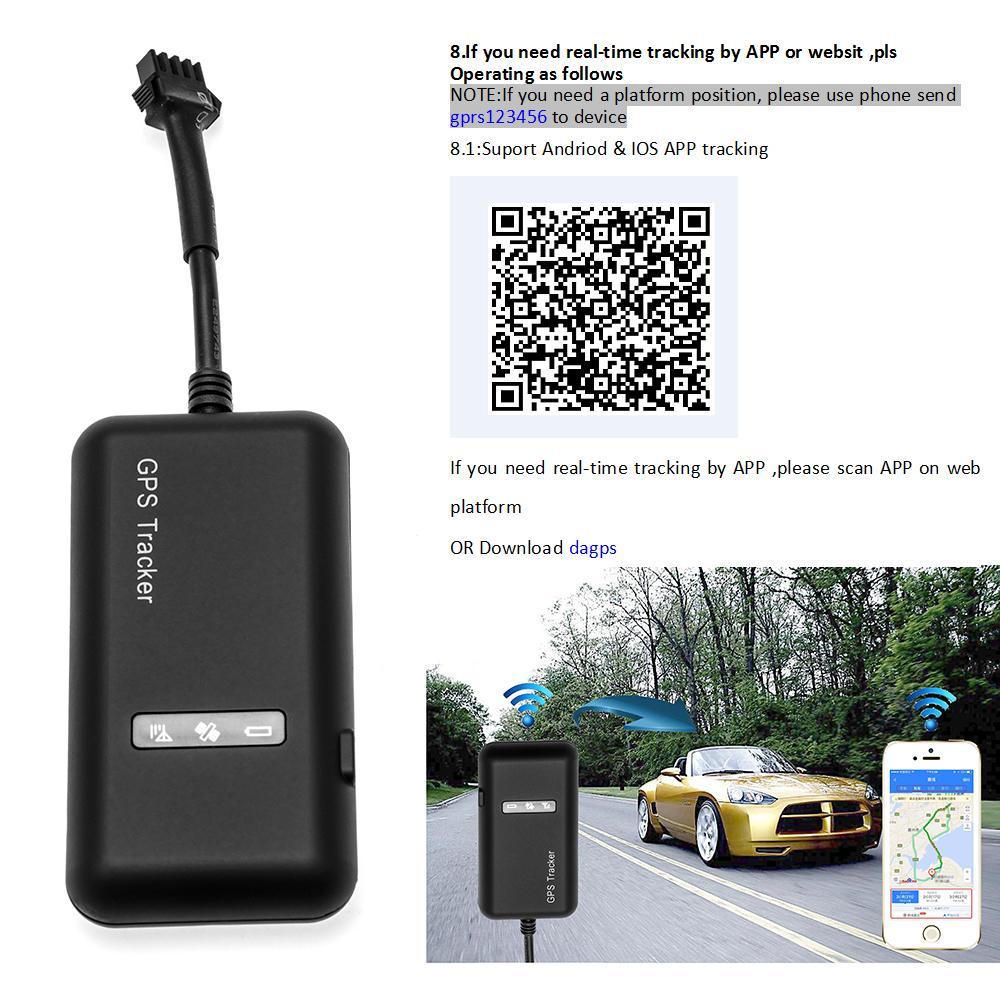 GPS-tracker för bil och andra fordon, inklusive lastbils-GPS
