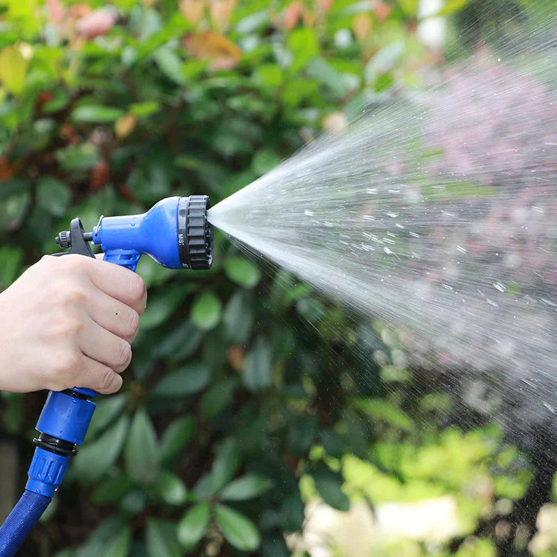 Udvidelig Havevandslange med Justerbar Sprøjtehoved – AquaFlex