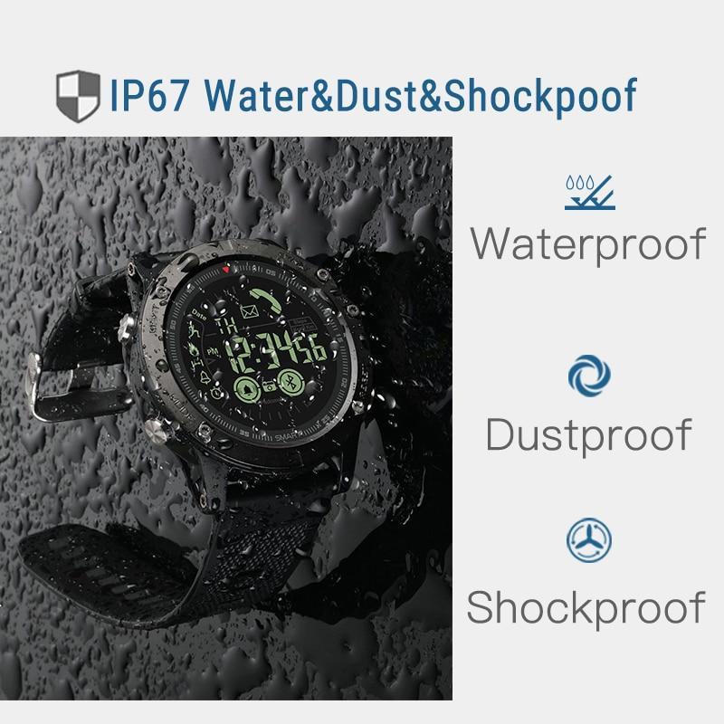 Robust Smartwatch för Utomhusbruk - Vattentät och Solvänlig