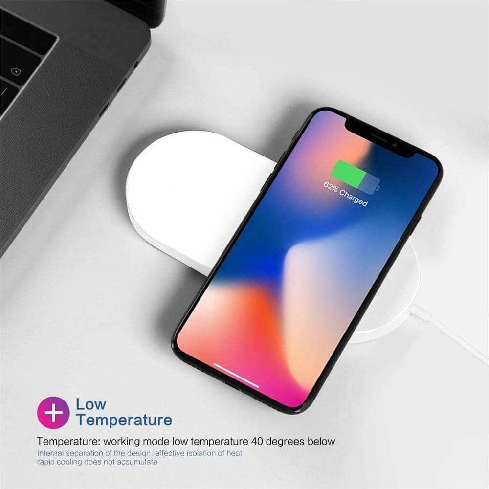 Airpower Hurtig Trådløs Oplader Til iPhone Modeller