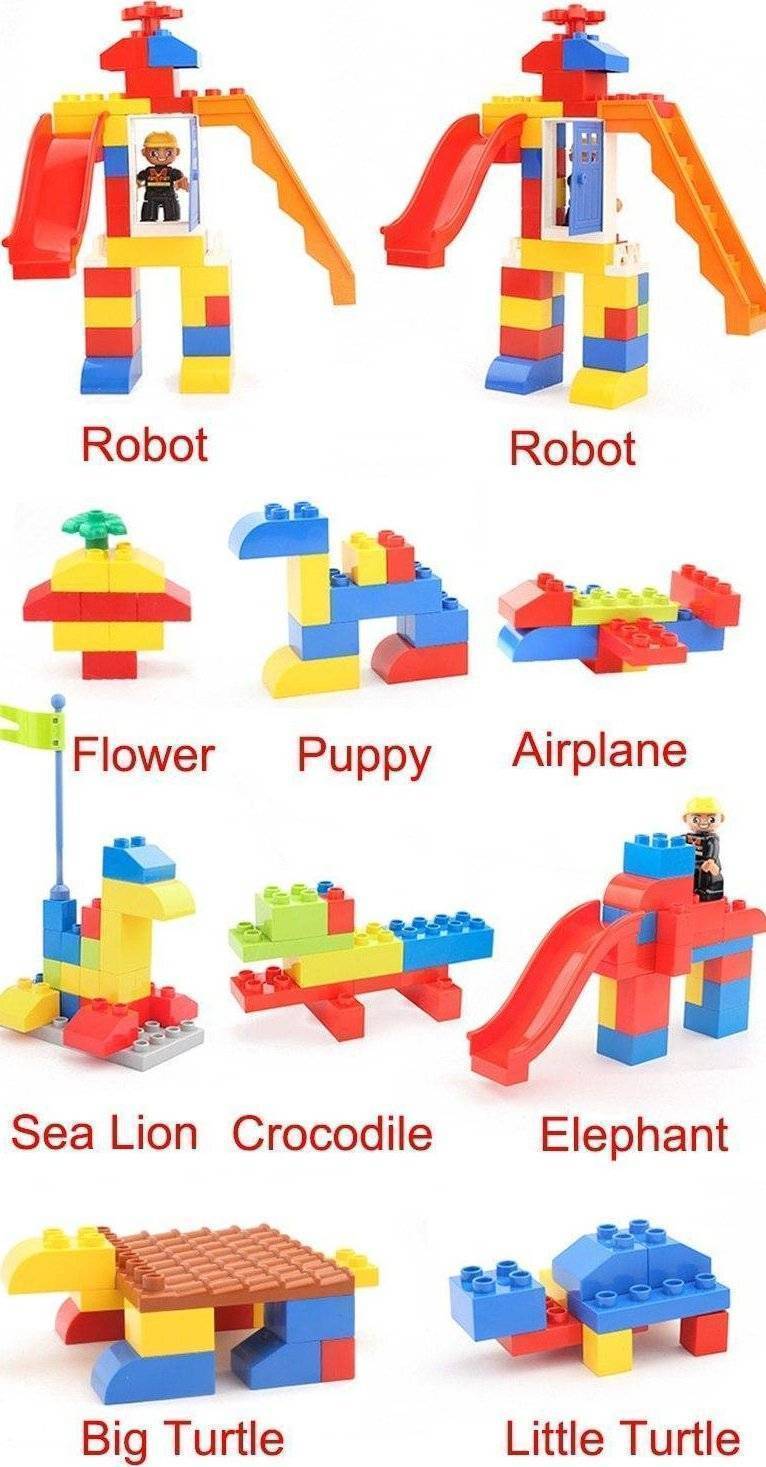 Färgstarkt LEGO Slott för Barn - Kreativ Lek och Samvaro