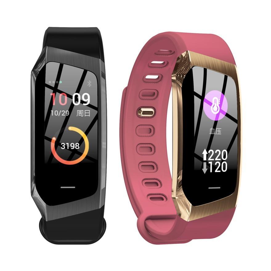 Vandafvisende Fitband Smartwatch med blodtryks- og pulsmonitor