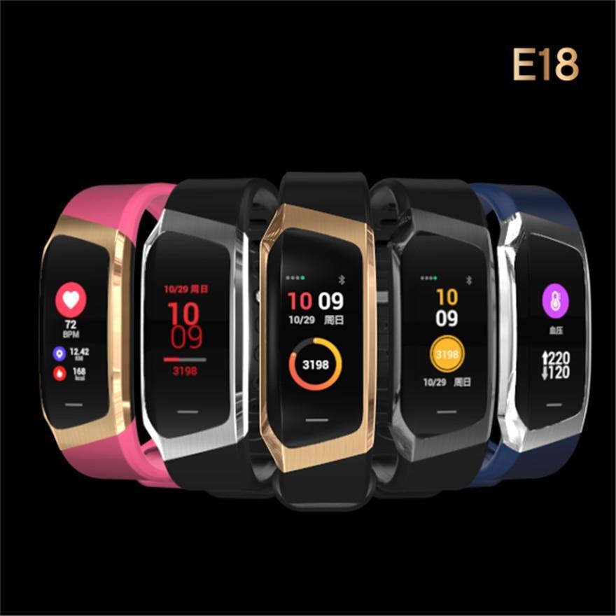 Vandafvisende Fitband Smartwatch med blodtryks- og pulsmonitor