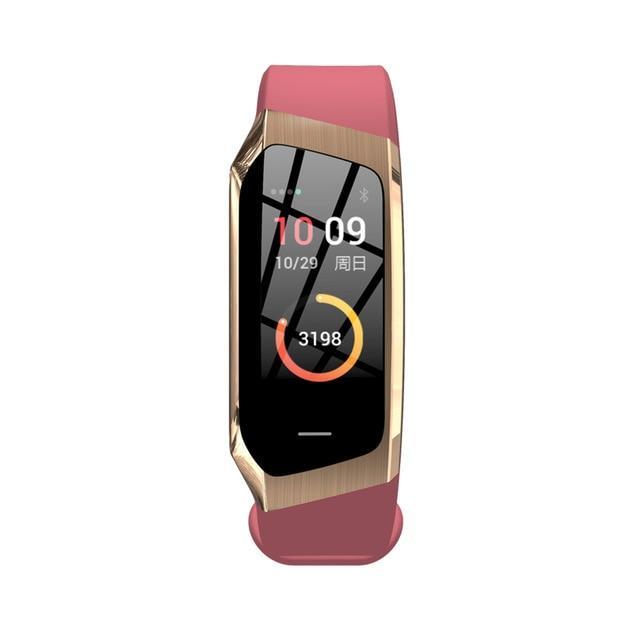 Fitband Smartwatch med Vattentålighet, Puls, Blodtryck och Syrenivåmätare