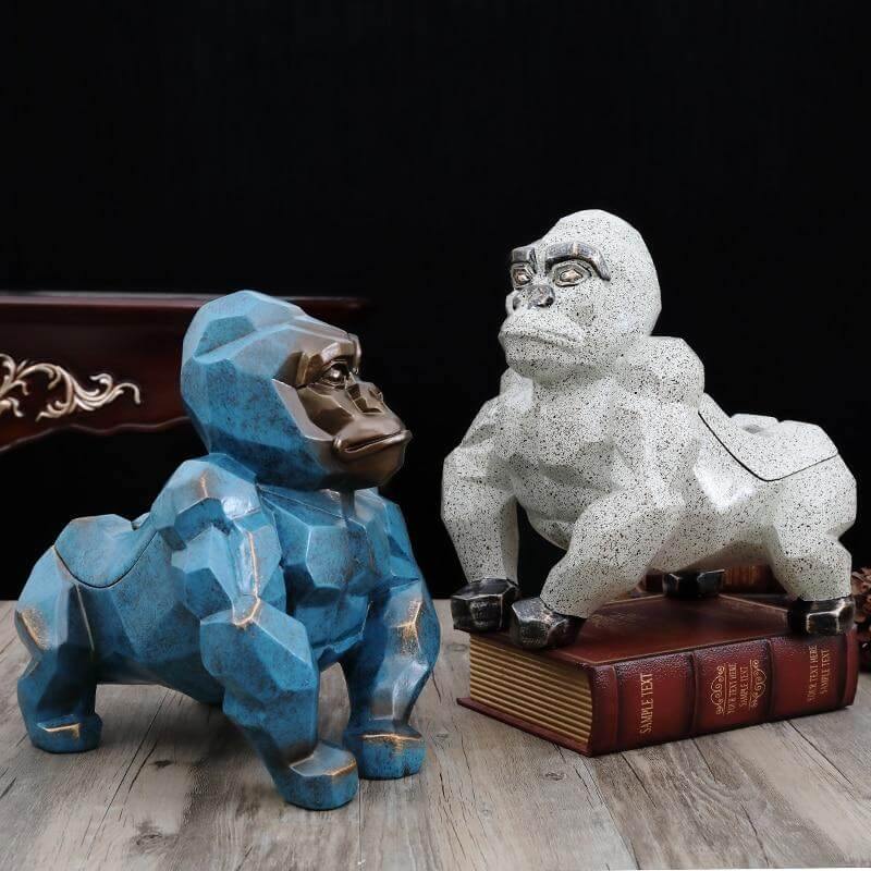 Geometric Gorilla Toalettrullehållare
