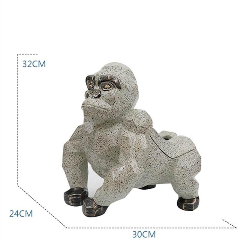 Geometric Gorilla Toalettrullehållare