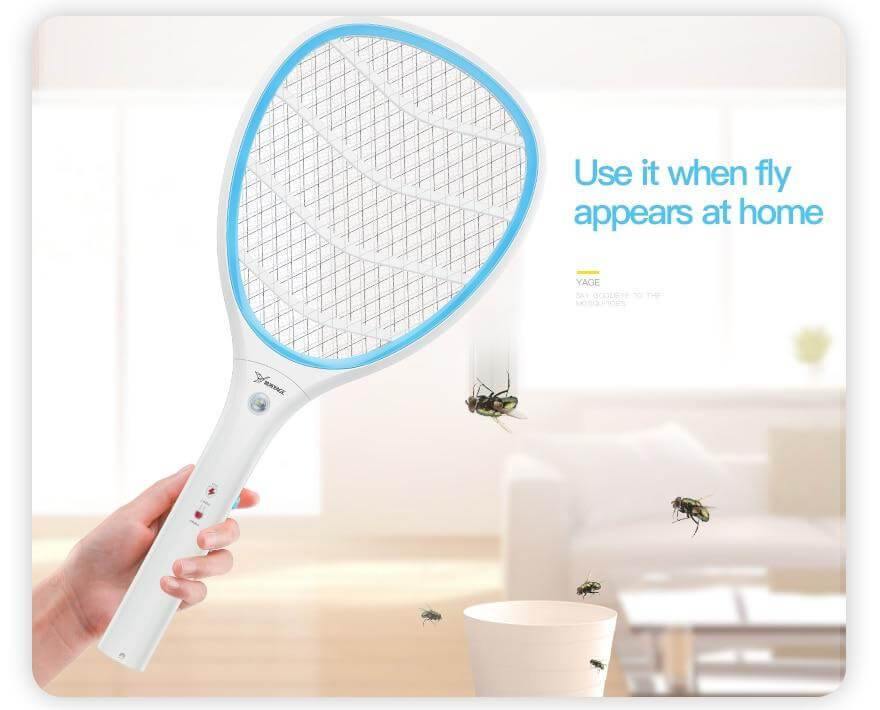 Elektrisk Myg Bug Zapper Racket