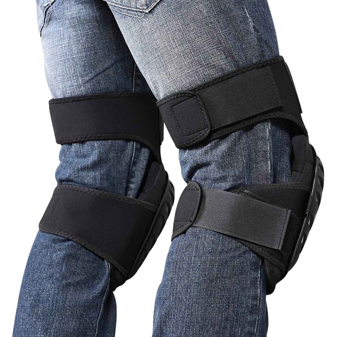 Justerbara Professionella Knäskydd – Kraftig Design