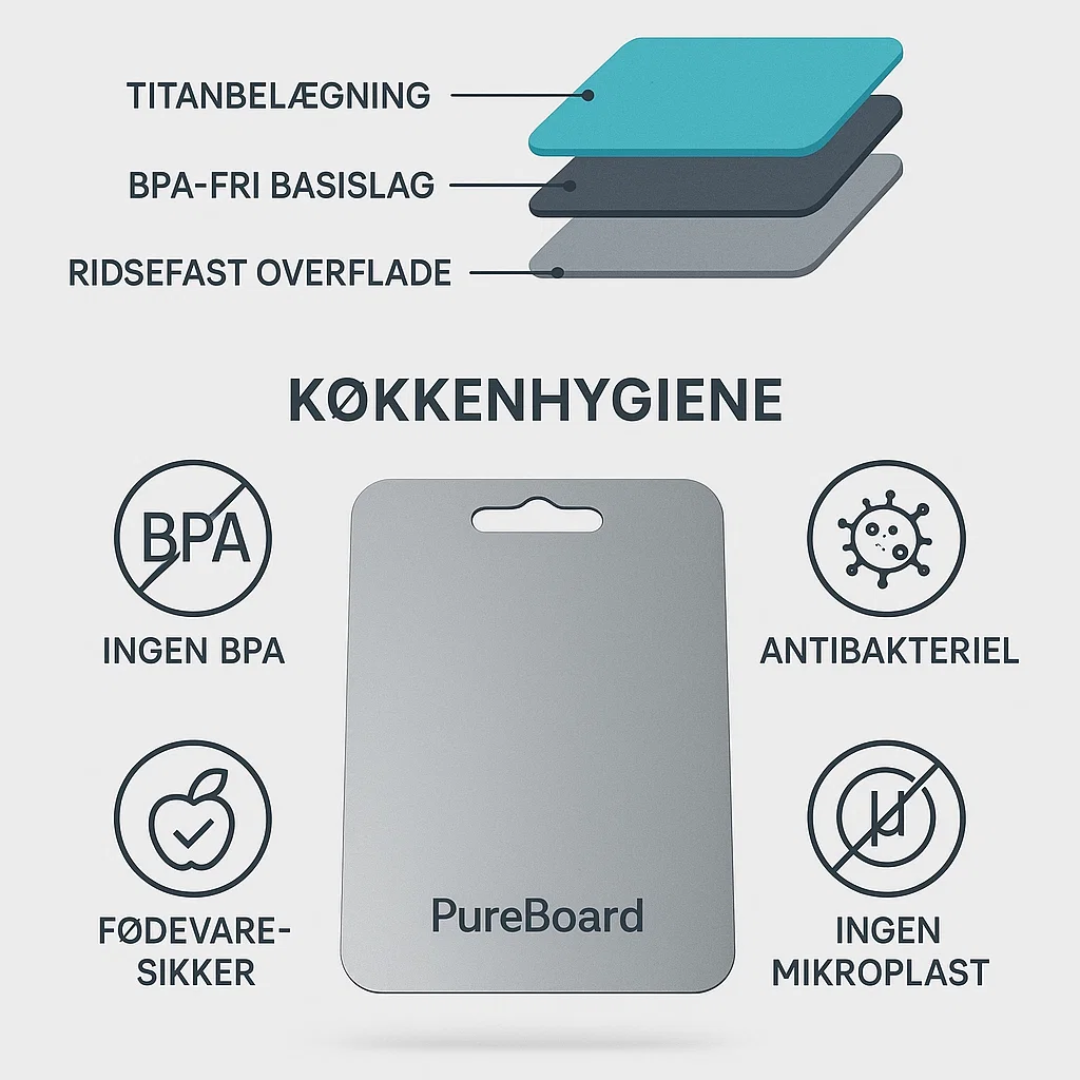 TitaniaKök | BPA-fri skärbräda för sund matlagning