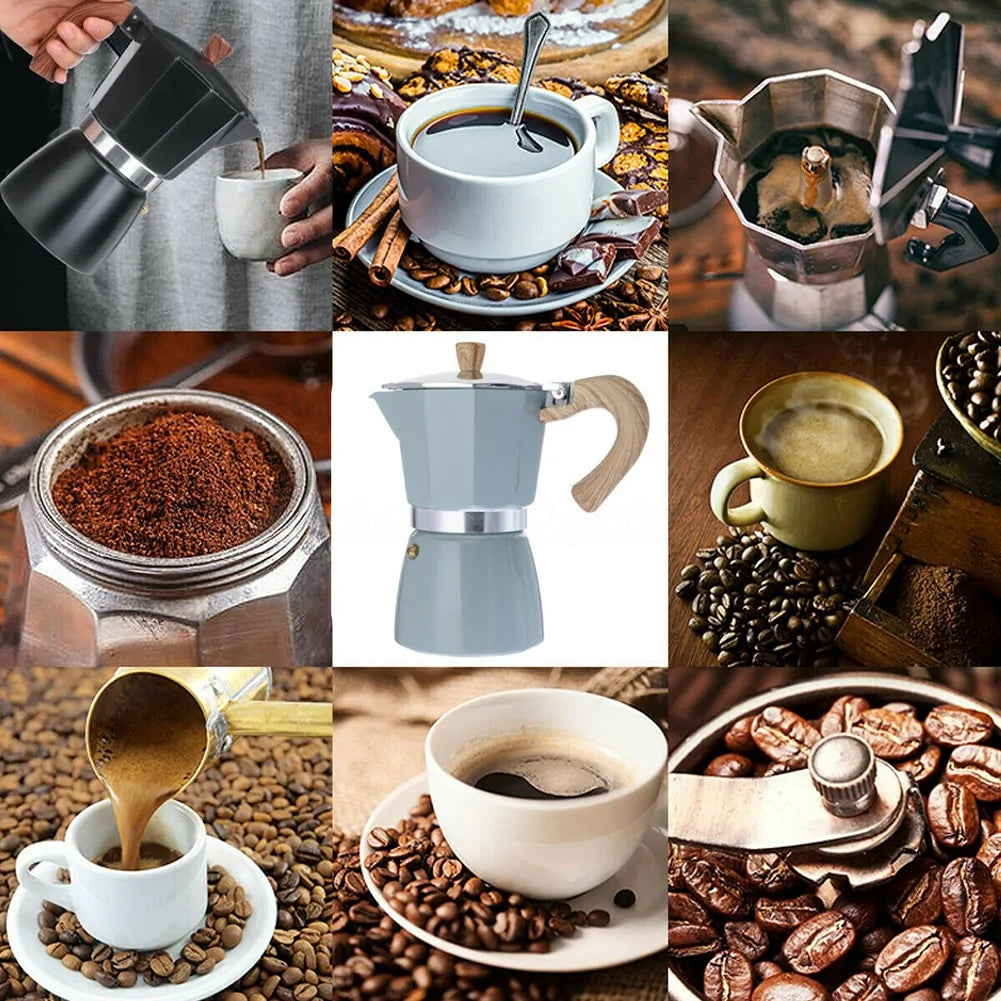 Bärbar espressokaffebryggare – Autentisk perkulator