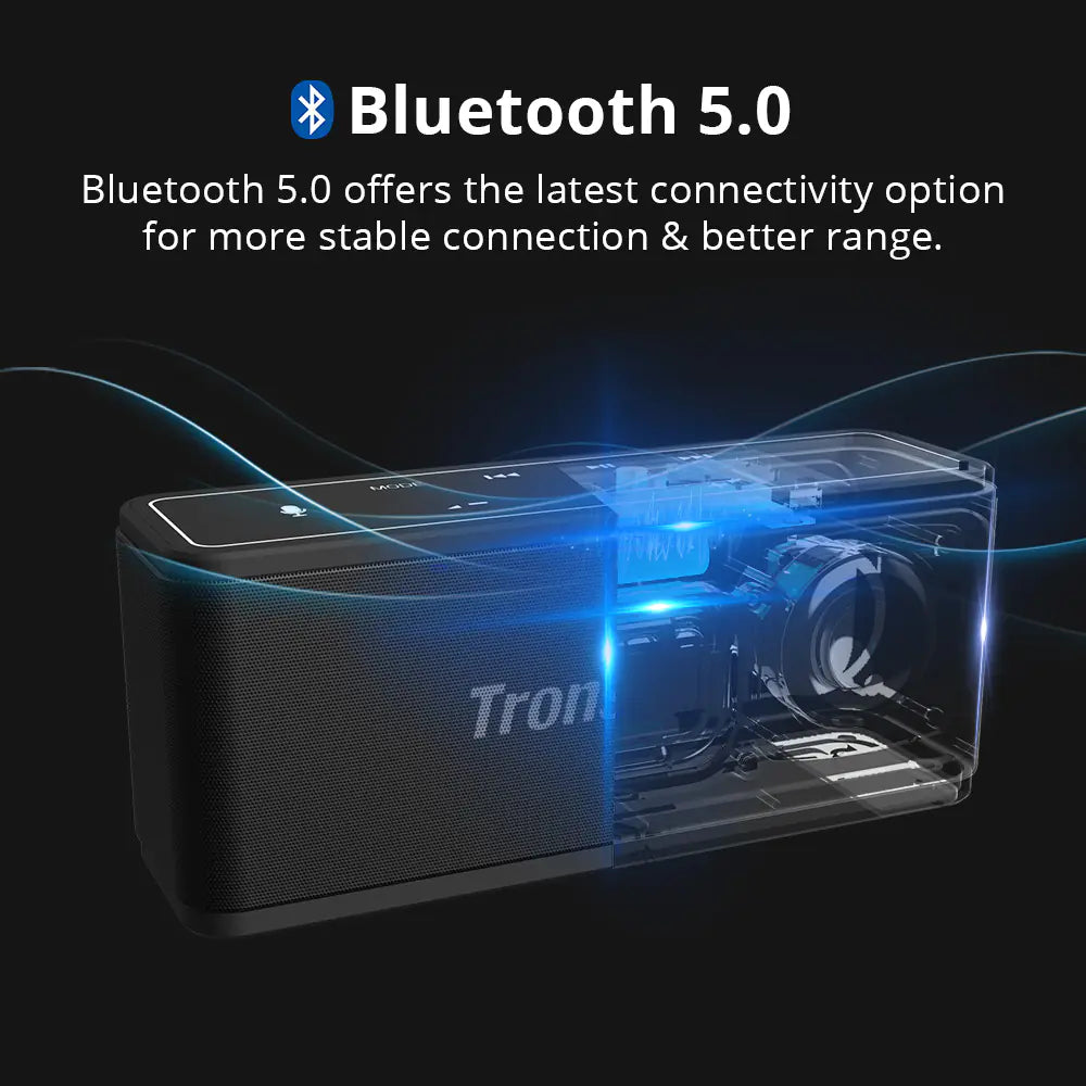 Bluetooth 5.0 TWS Bærbar Højttaler med 40W Udgivelse og Berøringskontrol
