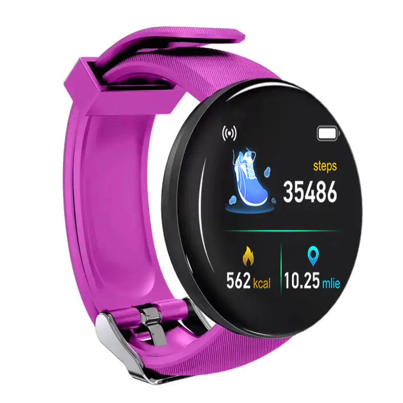 D18 Smart Armband med Bluetooth-samtal och Hälsoövervakning