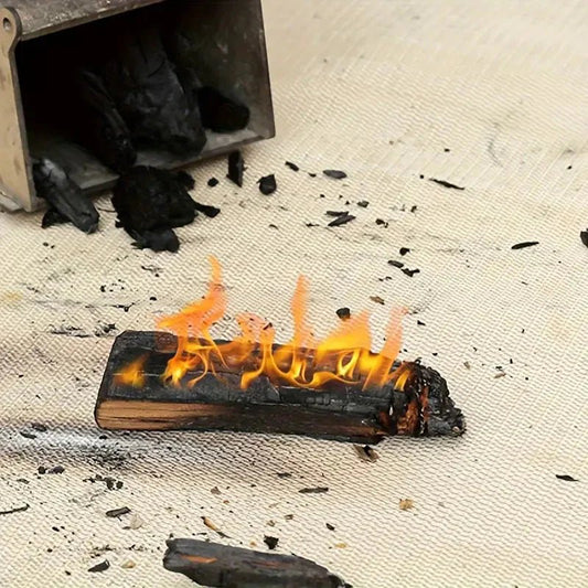 Højkvalitets Hitzebestandig BBQ Beskyttelsesmåtte – Op til 800 °C