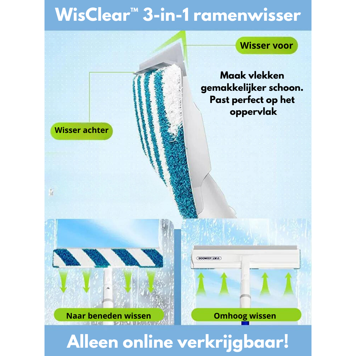Fönsterputs 3 i 1 – CrystalClean